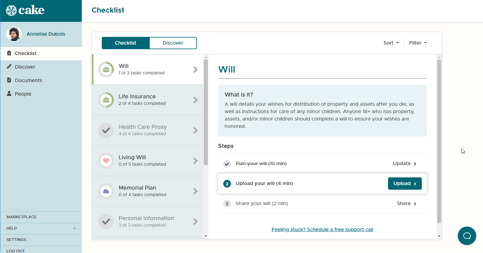 Get Your Free EndofLife Planning Checklist Cake Blog