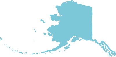 Alaska state graphic