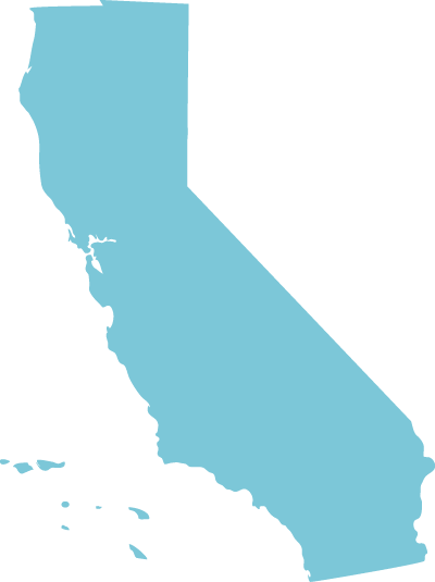 California state graphic