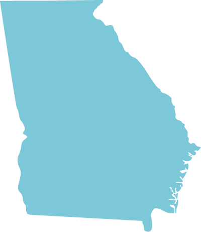 Georgia state graphic