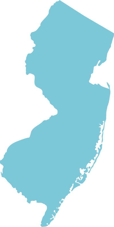 New Jersey state graphic
